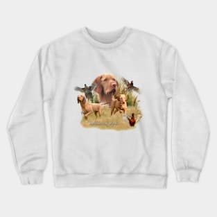 The Hungarian Wirehaired Vizsla Crewneck Sweatshirt